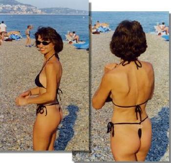 The sexy St Tropez g-string bikini swimwear by Brigitewear