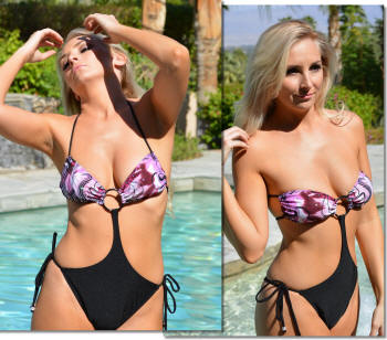 sexy sheer one piece monokini swimsuits for women by brigitewear