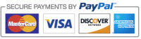 Visa MasterCard Discover American Express and PayPal accepted