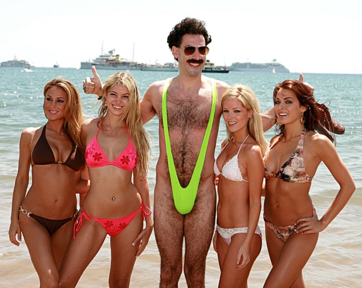 Banana hammock borat