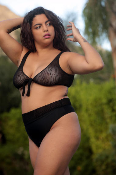 Plus Size Swimsuits - Thongs, Rio Bikinis & One Piece