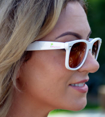 Retro White Sunglasses