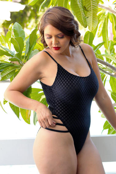 Available in plus size swimwear from 2-22, this will be the hot of the beach